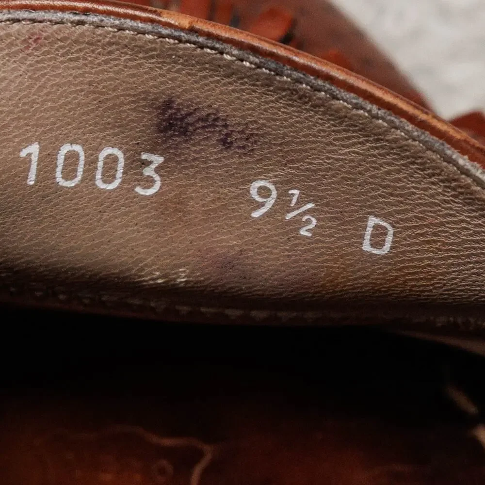 Bally brown leather